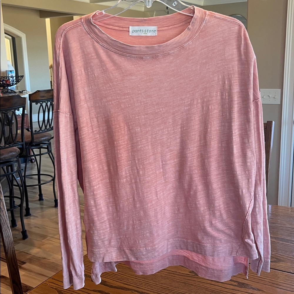 Pants Store Cotton Long Sleeve Peach Desert Sand